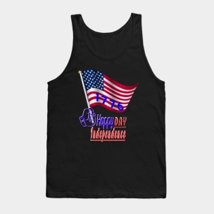 Independence Day in the United States Fourt of july Tank Top